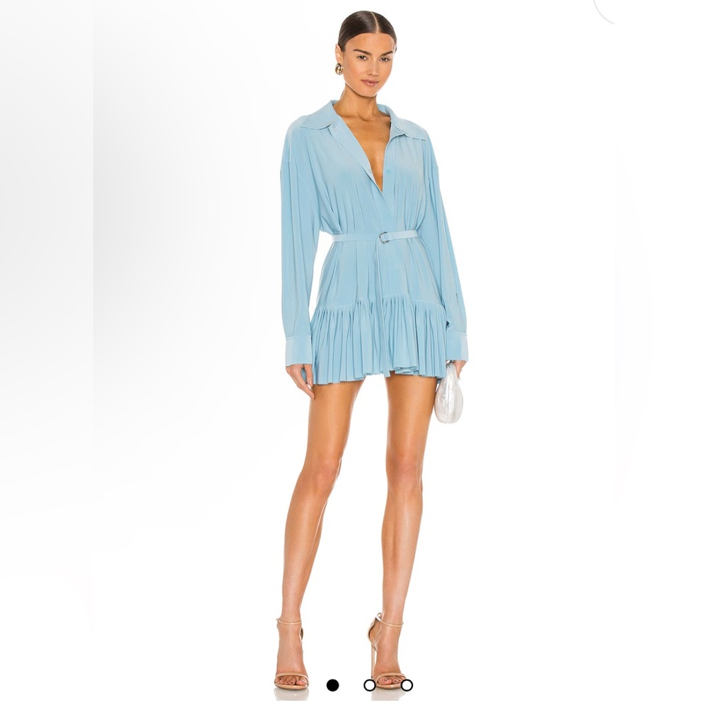 Norma Kamali Oversized Boyfriend Shirt Dress